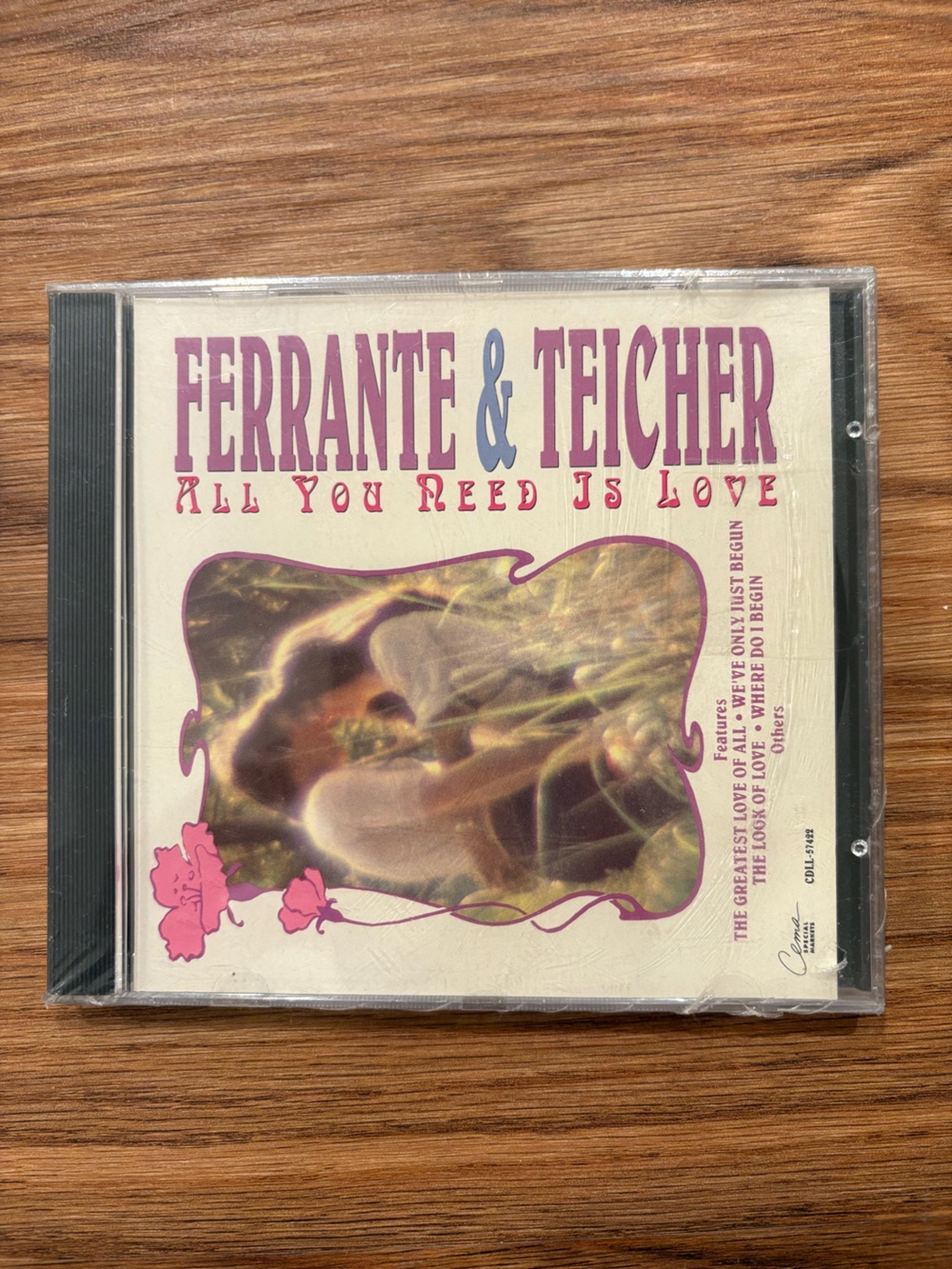 3/$10 Vintage Sealed Ferrante & Teicher All You Need Is Love CD